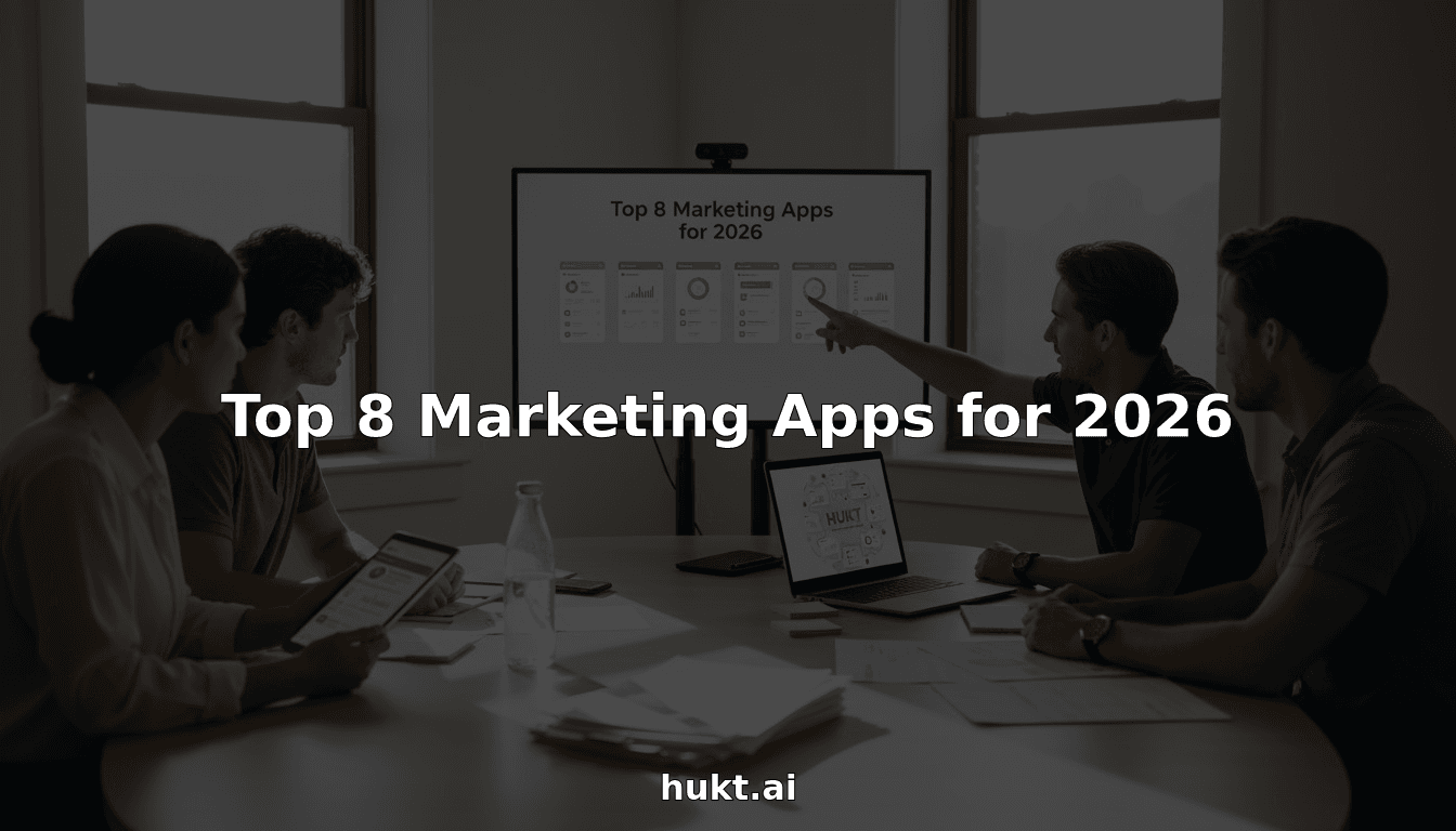 Top 8 Marketing Apps for 2026