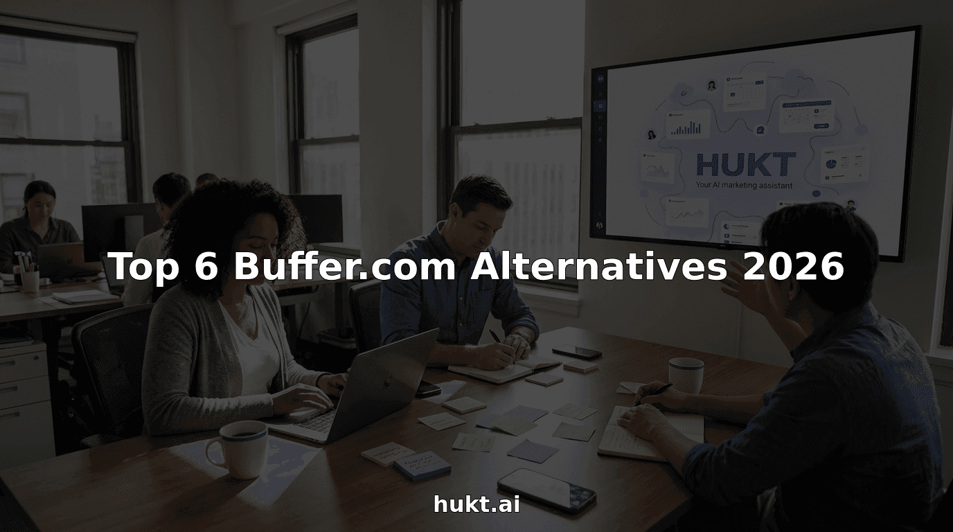 Top 6 Buffer.com Alternatives 2026